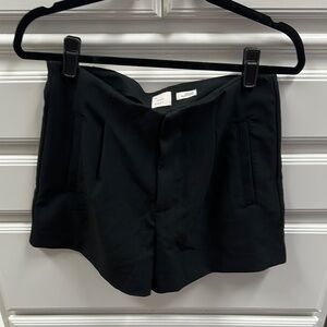 Women's Black High Waisted Shorts
